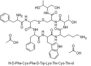 醋酸奥曲肽，Octreotide Acetate，83150-76-9