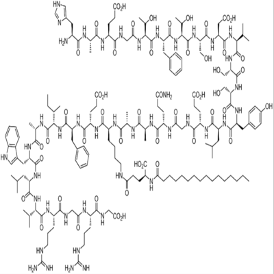 利拉鲁肽 ，Liraglutide，204656-20-2